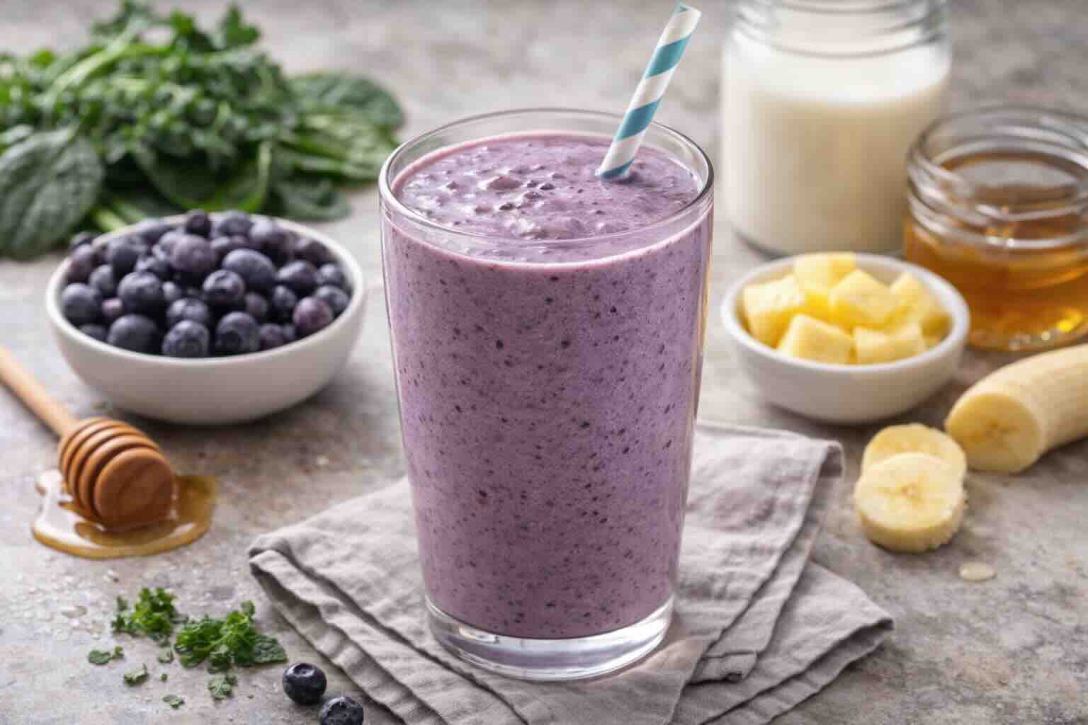 Blue Moon Over Brooklyn Smoothie