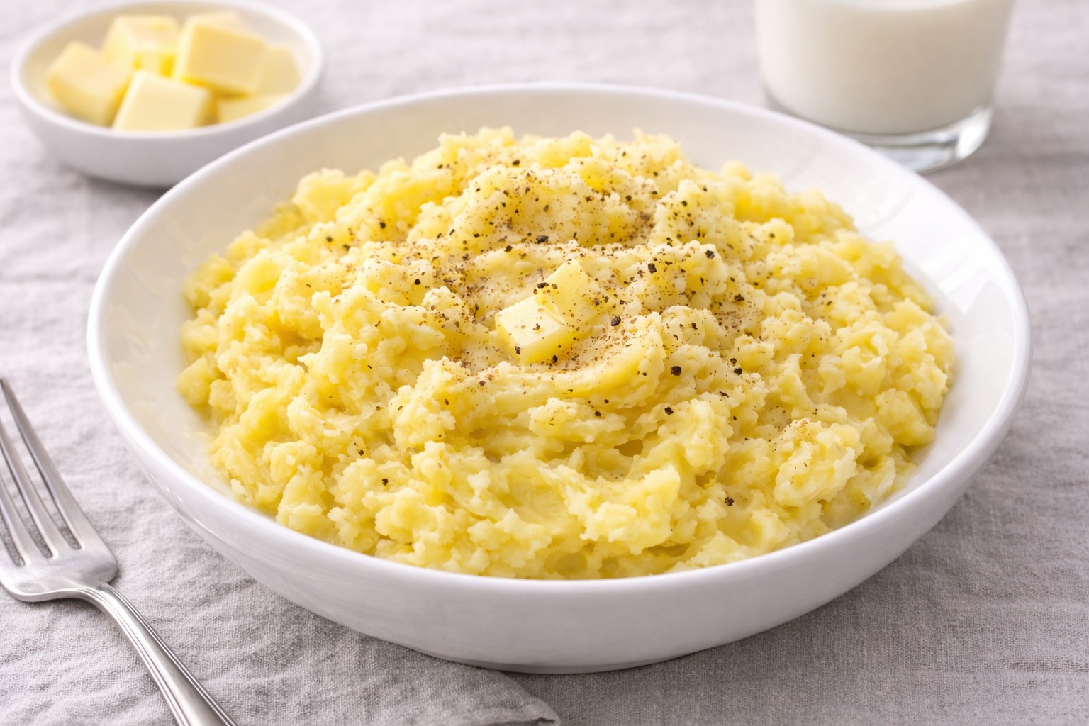 Kartoffelstampf als Beilage