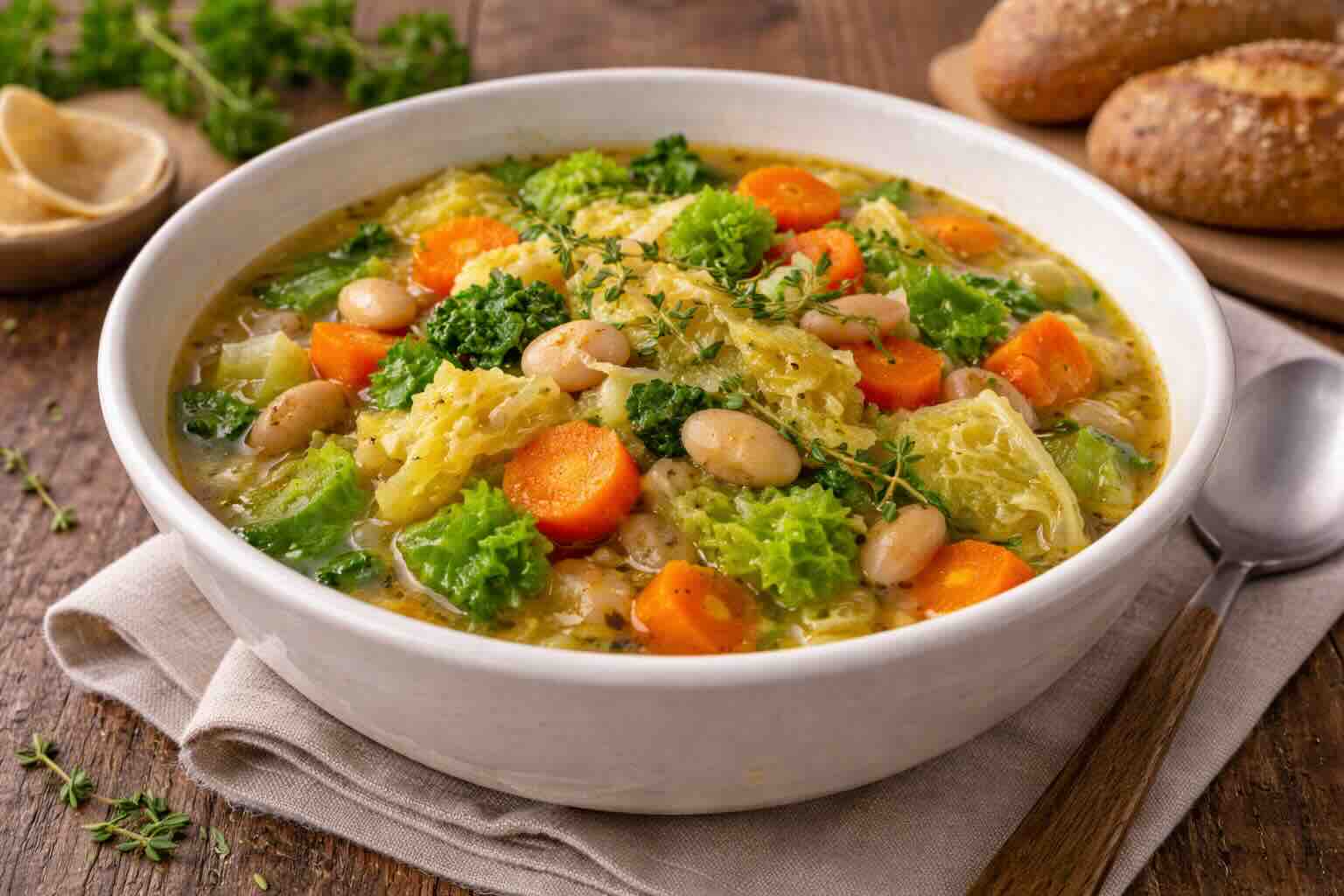 Wirsing Eintopf (vegetarisch)